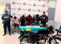 Operativo en la Cordialidad: Cae banda dedicada al robo de motos tras persecución en Galapa