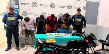 Operativo en la Cordialidad: Cae banda dedicada al robo de motos tras persecución en Galapa