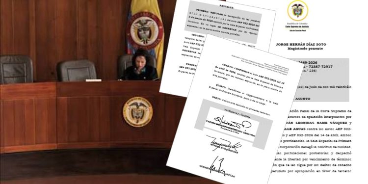 Corte Suprema niega libertad por vencimiento de términos a Iván Name y Andrés Calle en caso UNGRD