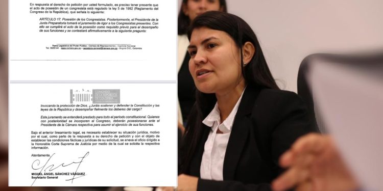 Karen Manrique tampoco podrá posesionarse: Cámara rechaza solicitud para asumir la curul de manera virtual