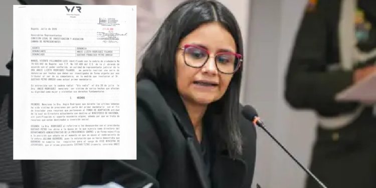 Denuncia contra Petro detalla 16 hechos: Angie Rodríguez pide a la Comisión de Acusación abrir investigación