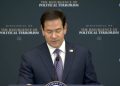 Marco Rubio critica la violencia política y cuestiona el doble rasero frente a causas de izquierda