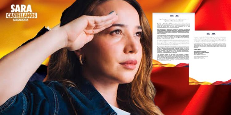 Sara Castellanos propone reforma para frenar posesión de congresistas en los últimos 30 días del periodo