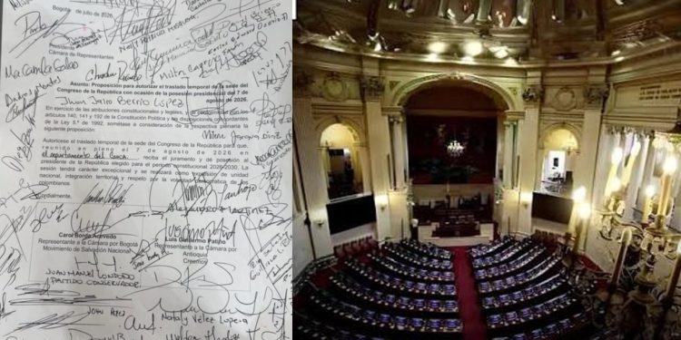 Radican propuesta para trasladar temporalmente la sede del Congreso al Cauca durante la posesión presidencial