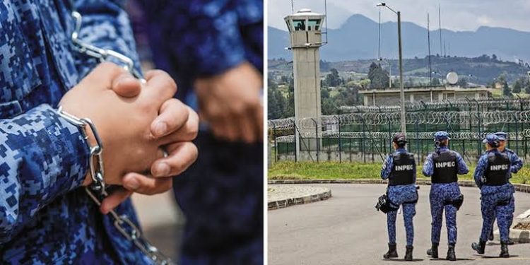 Fiscalía destapa red de extorsión desde cárcel de máxima seguridad: imputan a 17 personas, entre ellas cinco guardias del Inpec