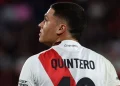 Juan Fernando Quintero pone en duda su continuidad en River Plate