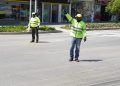 Cierre vial por instalación de puente peatonal elevado