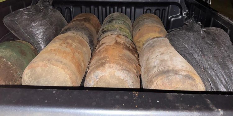 Así estaba el vehículo con explosivos desactivados en la vía Panamericana