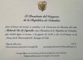 Revelan la invitación oficial para la posesión presidencial de Abelardo De La Espriella en Cali