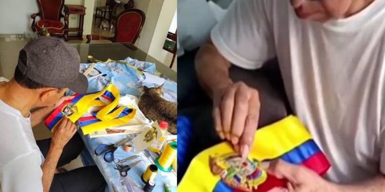 El hombre que ha vestido el poder en Colombia: así fue creada la banda presidencial de Abelardo De La Espriella