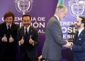 Milei y Felipe VI se reúnen con Abelardo De La Espriella durante su visita a Cali