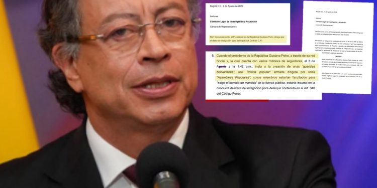 Piden investigar a Gustavo Petro por presunta instigación a delinquir tras llamado a crear “milicia popular”