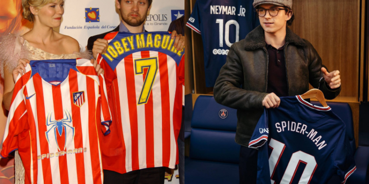 Atlético de Madrid convirtió su camiseta en una cartelera de cine: la historia detrás del icónico patrocinio de Spider-Man